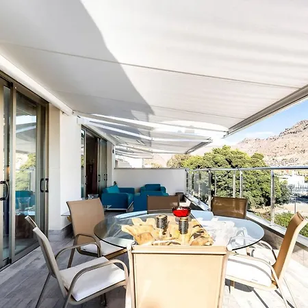 Rivera Del Puerto Luxury Penthouse With Great Terrace And Sea View Puerto De Mogan Exterior photo