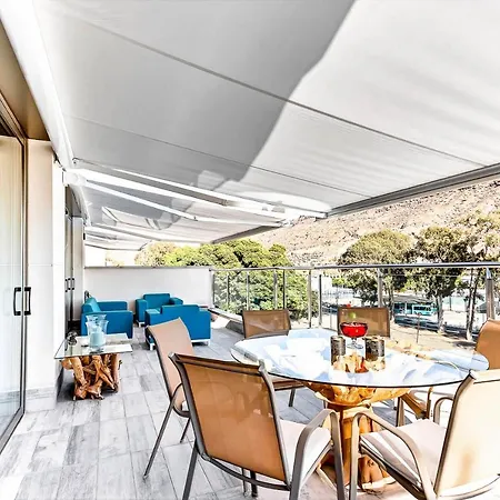 Rivera Del Puerto Luxury Penthouse With Great Terrace And Sea View Puerto De Mogan Exterior photo